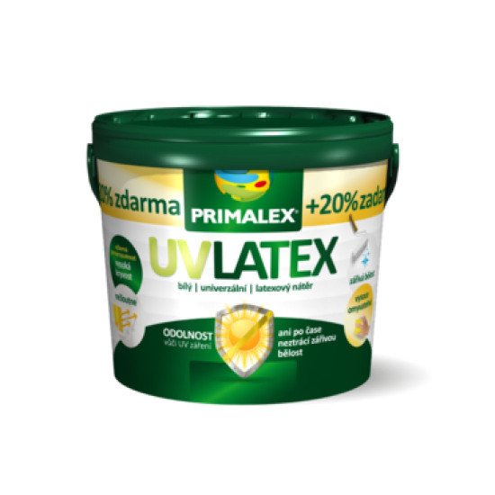 Універсальна латексна фарба  Primalex UV Latex 5+1 кг