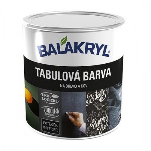 Грифельна фарба Balakryl TABULOVA BARVA  0.7 кг чорний