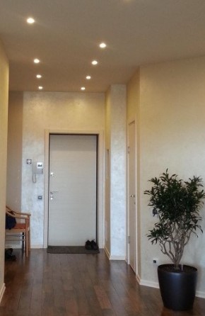 Декор стен с эффектом бархата