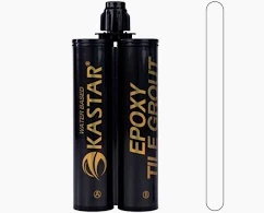 МАТОВА Двокомпонентна епоксидна затирка KASTAR 01 матовий білий/(Matt White) 400 мл