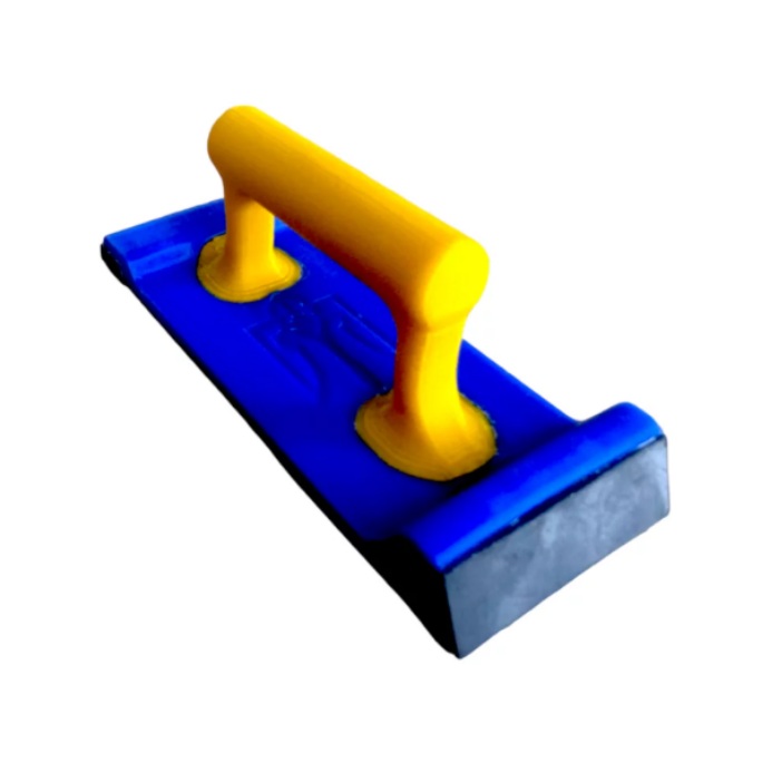 Рубанок для шпаклівки Wizman, з побідитовими напайками, пластик