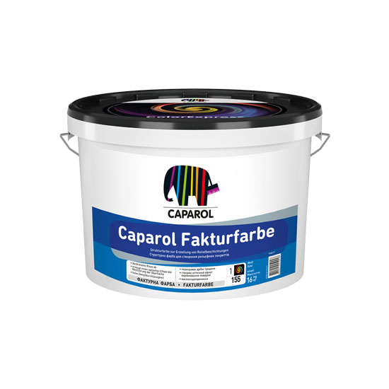 Структурна водно-дисперсійна акрилова фарба Caparol Fakturfarbe 16 кг