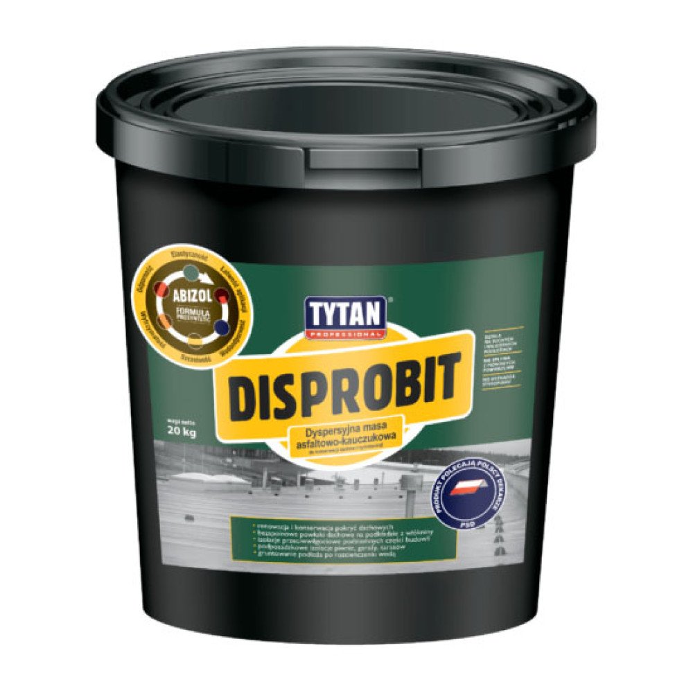 Бітумно–каучукова дисперсійна мастика для гідроізоляції Disprobit 10 кг