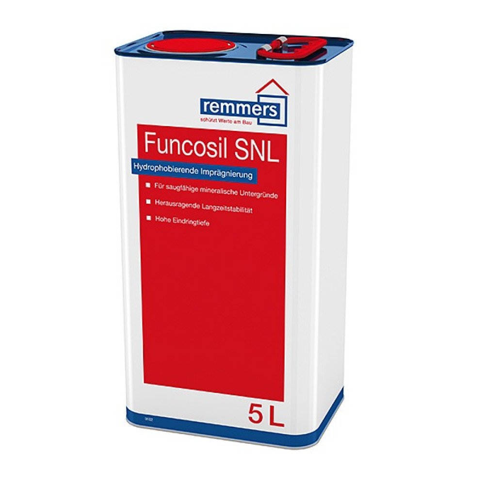 Безбарвне гідрофобізуюче просочення Remmers Funcosil SNL (ціна уточнюється) 1 л