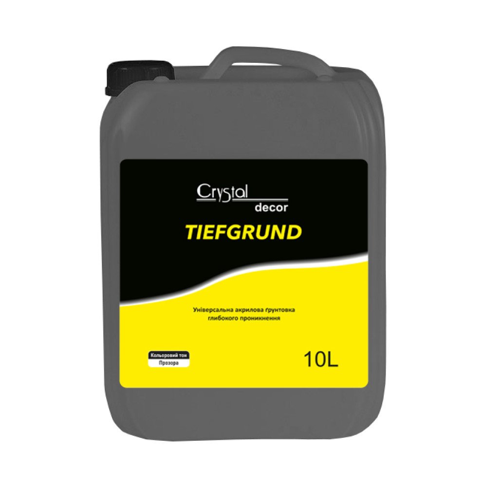 Універсальна акрилова ґрунтовка Crystal Decor TIEFGRUND 10 л