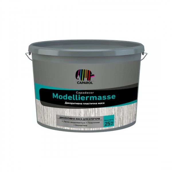Дисперсійна декоративна пластична маса CapaDecor Modelliermasse 25 кг