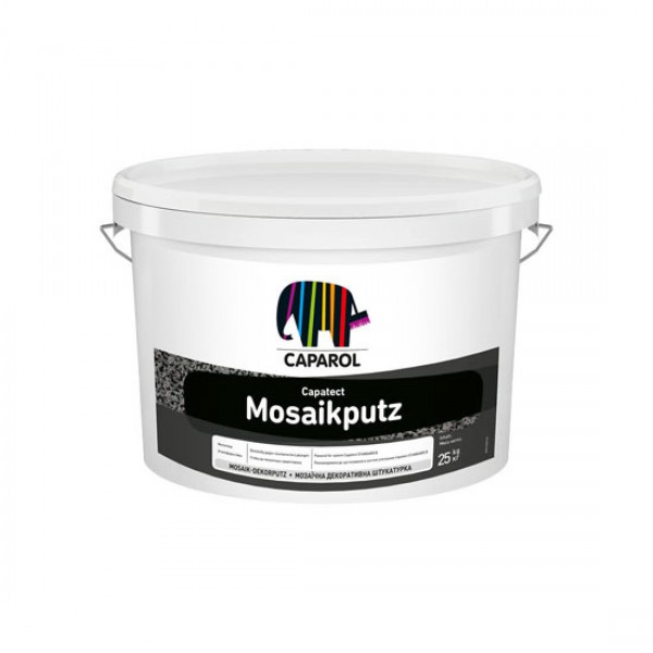 Атмосферостійка декоративна штукатурка Capatect Mosaikputz мозаїчна декоративна штукатурка 25 кг