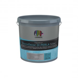 Декоративна шпаклювальна маса Caparol Stucco DiPerla 2,5 л Silber