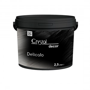Дисперсійна декоративна маса Crystal Decor Delicato 2,5 л